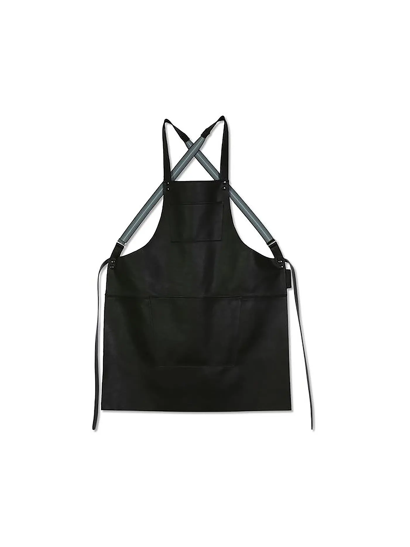 DUTCH DE LUXE | Lederschürze Suspender Classic Schwarz | 